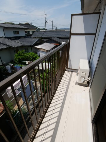 ウェルⅧのバルコニー