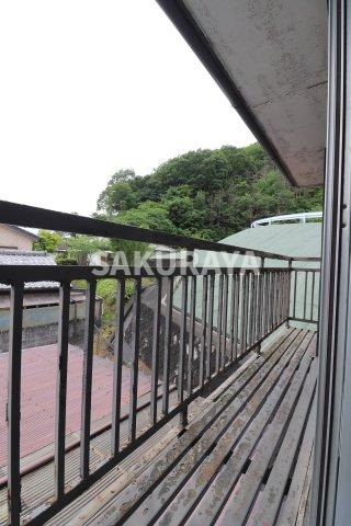 大岩町　そらうみ貸家のバルコニー|2023年撮影。現況と異なる場合がございます。