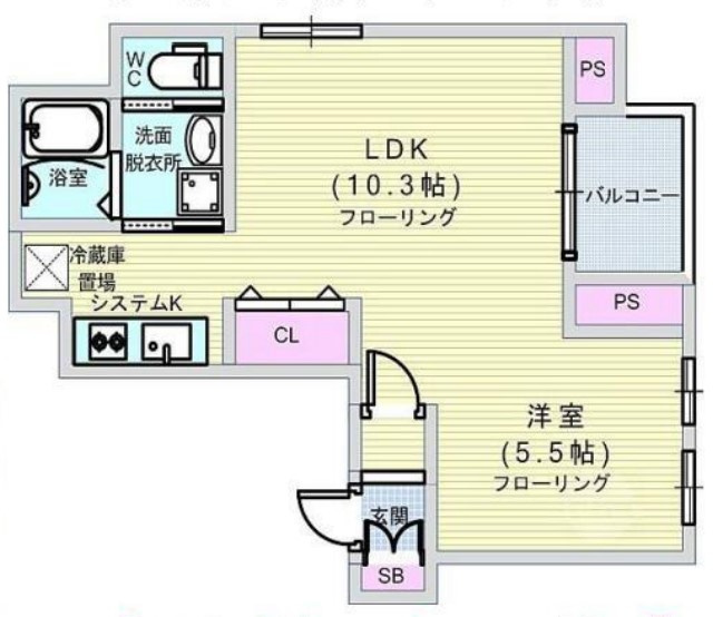 【間取り】 | パラッツオ新町