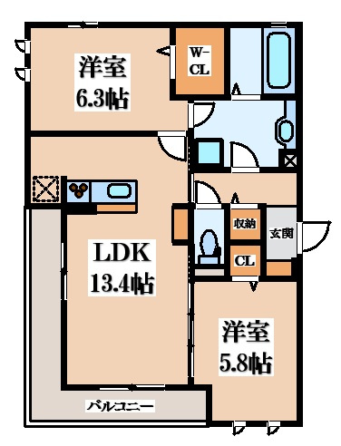 【間取り】 | カーサ令月