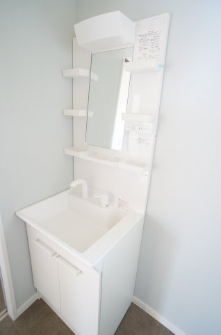 野原住宅の洗面所