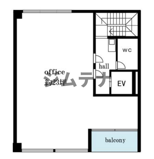 【間取り】 | 堂島ROYALビル