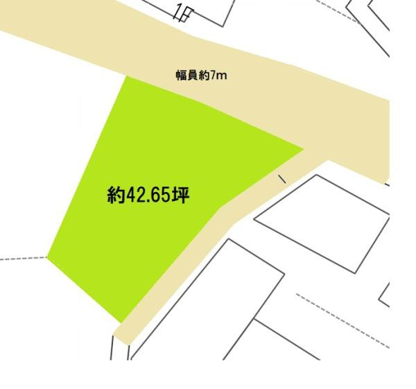 海南市野上中　土地の土地図