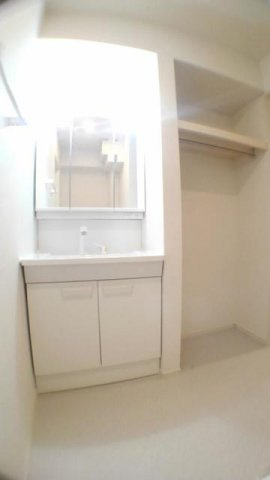 ＦＲＡＮＣ　ＦＲＡＮＣ椿Ｂの洗面所|広い洗面スペース