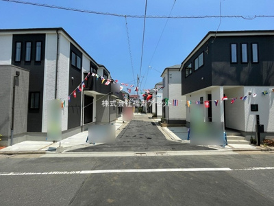 【前面道路含む現地写真】 | 葛飾区西水元10期　全15棟
