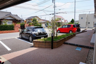 【駐車場】 | クレセント　A棟　西尾市富山