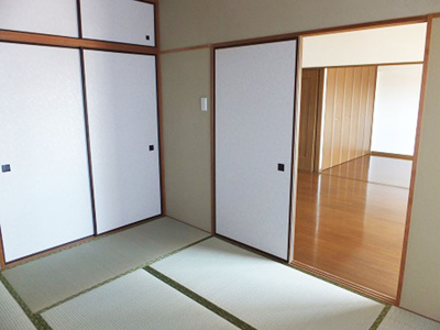 【和室】 | グレイスフォート岬 | 和室があれば、来客や子供用のスペースとして活躍します