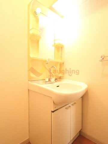 ミーツハオスK　B棟の洗面所|使いやすい洗面所です