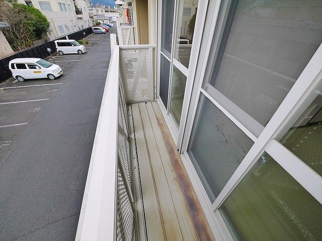 アメニティフォレストＣのバルコニー|バルコニー付きです