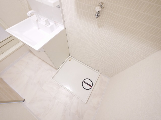 アメニティフォレストＣの設備|洗濯機置き場です