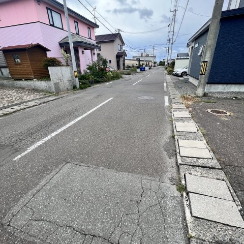 グランファミール鹿島の駐車場