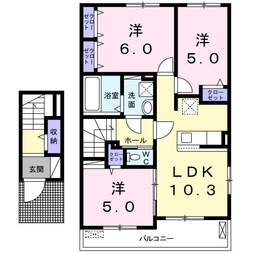 ラウレアの間取り