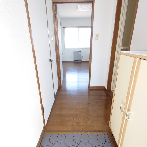 コーポ大友２の玄関