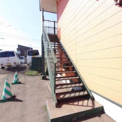 コーポ大友２のエントランス