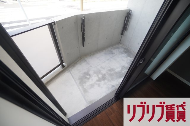 コクーン蘇我Ⅱのバルコニー