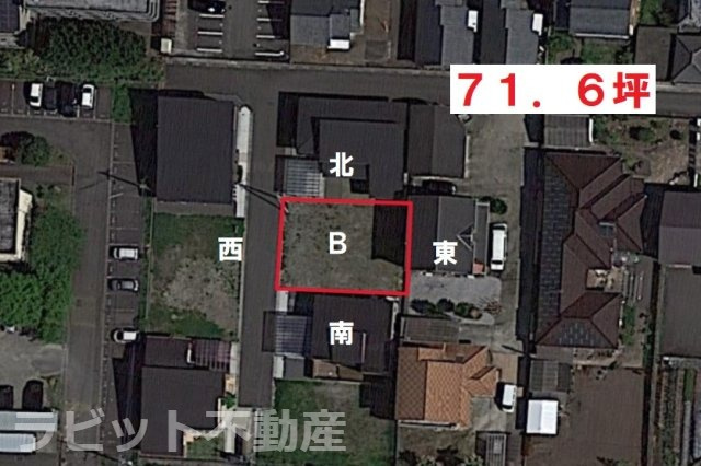 【土地図】 | 売土地：下川東２丁目分譲　B | 境界はイメージとなります。
