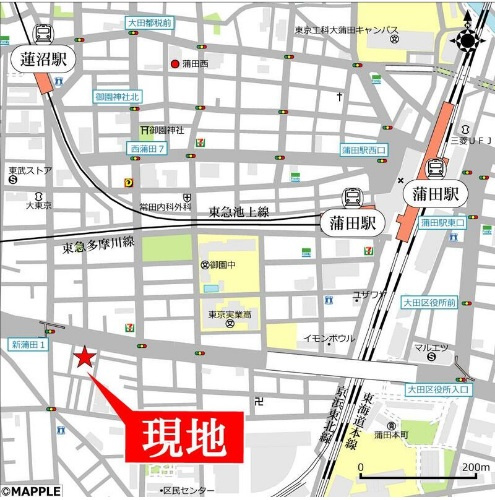 ホワイト・ルミエの地図