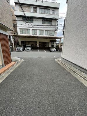 【前面道路含む現地写真】 | 城東区諏訪3丁目中古戸建 | 幅員：約4.0メートル