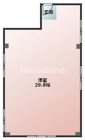 五番丁ビル3F東の間取り