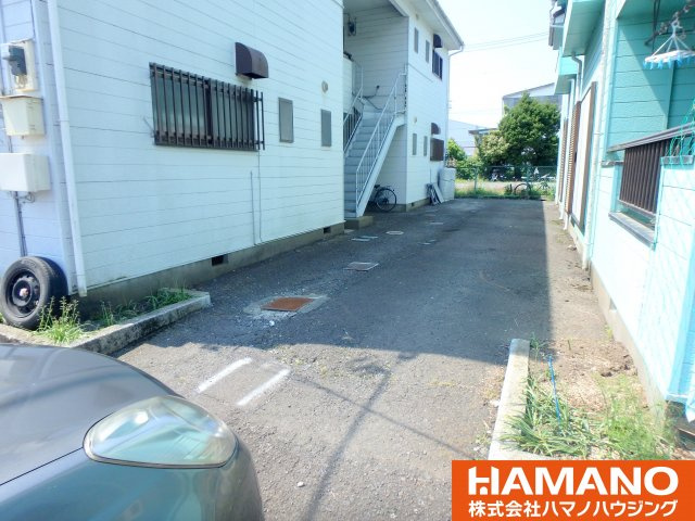 コーポ玉戸西原3号館の駐車場|駐車場があります