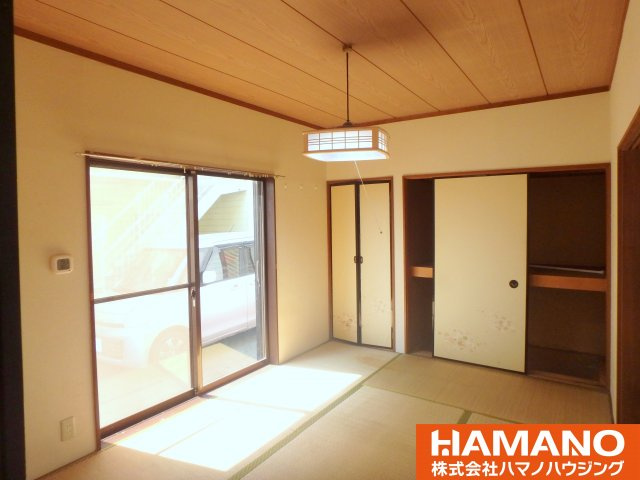 コーポ玉戸西原3号館の和室|い草の香りが落ち着く素敵な和室です