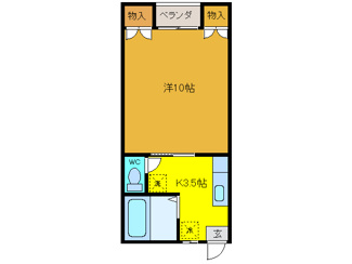 【間取り】 | ピアハウス徳森