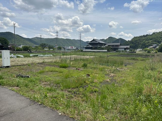 ６０８７７　岐阜市岩田東土地の外観