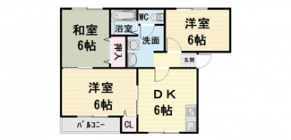 【間取り】 | 伊勢の森ハイツ