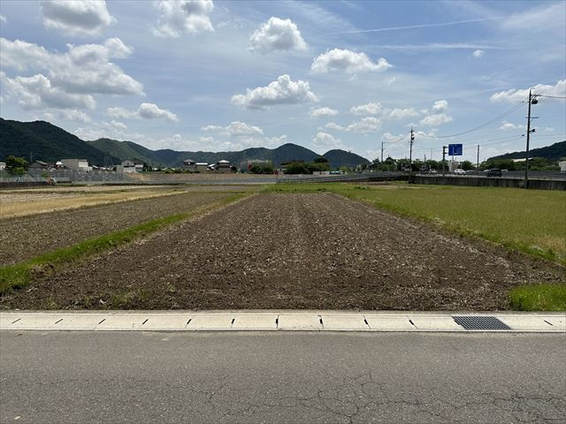 ６０８７６　岐阜市岩田西土地の外観