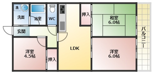 【間取り】 | 新栄プロパティー峰塚