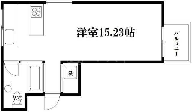 アクアプレイス大阪レジェンドⅡの間取り