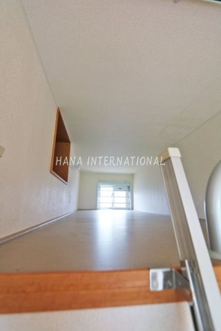 レオパレスモモナの寝室