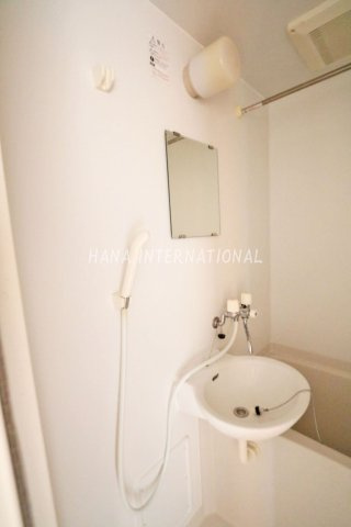 レオパレスモモナの洗面所