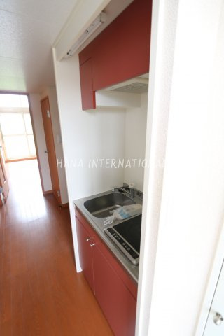 レオパレスモモナのキッチン