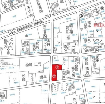 【地図】 | 新田小金井町　売地②