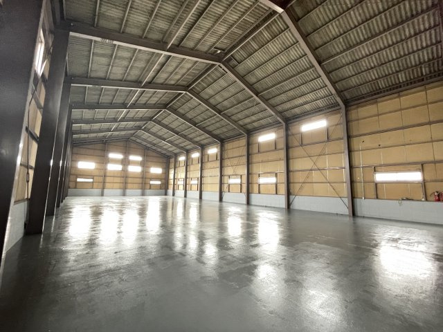 豊場倉庫のロビー