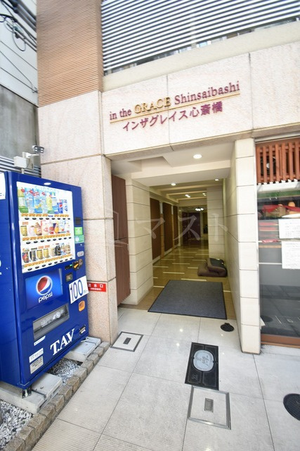 インザグレイス心斎橋のエントランス