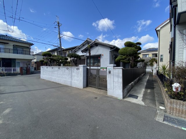 昆陽泉町：平屋住宅用地の外観