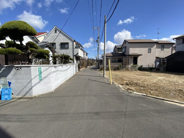 昆陽泉町：平屋住宅用地の外観