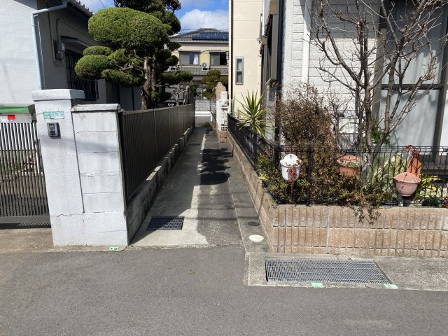 昆陽泉町：平屋住宅用地の外観