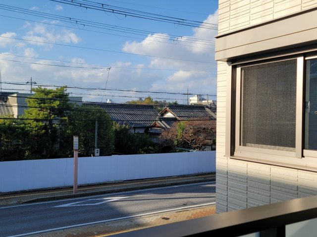 京町エンジェルIIの展望|窓からは国宝・彦根城が望めますよ♪