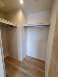 【収納】 | 京町エンジェルII | ウォークインクローゼットなので収納力があります♪