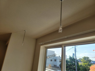 【その他】 | 京町エンジェルII | 室内物干しもあります♪