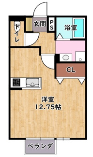 【間取り】 | サンローズB棟
