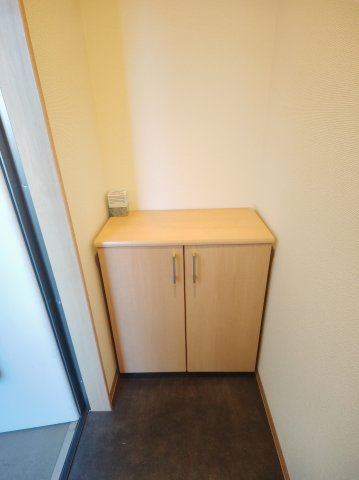 WEST高柳マンションの玄関|シンプルで使いやすい玄関です