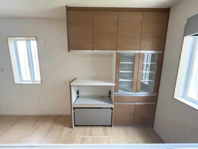 【キッチン】 | 香芝市磯壁5丁目 全5区画 4号地 | カップボード付き