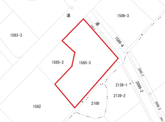 【土地図】 | 肝属郡錦江町馬場　売地