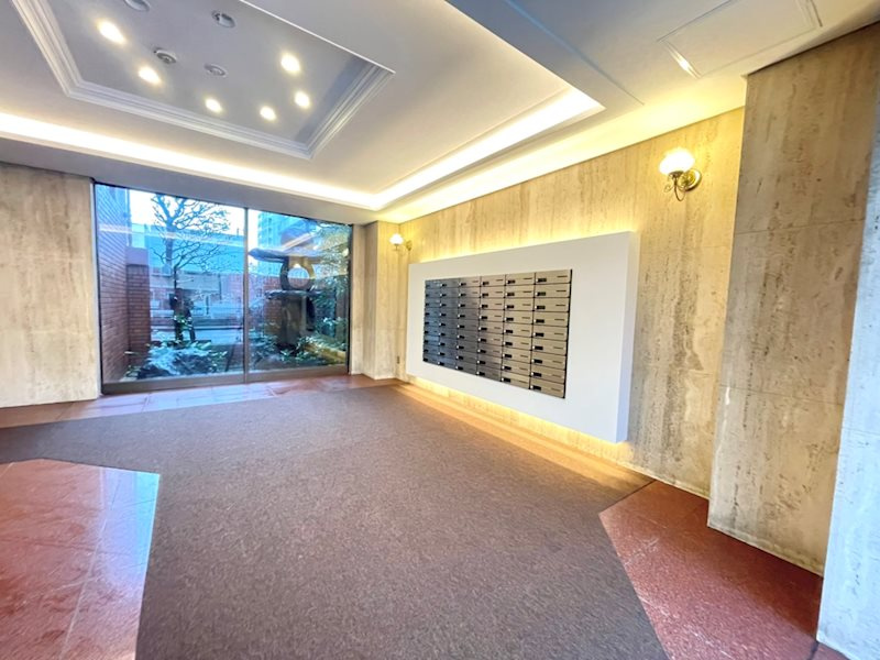 グレイスヴィラ阿部のロビー