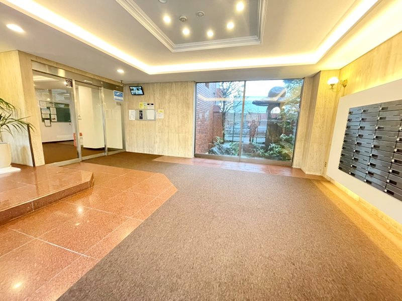 グレイスヴィラ阿部のエントランス