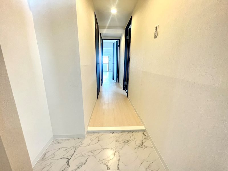 グレイスヴィラ阿部の玄関